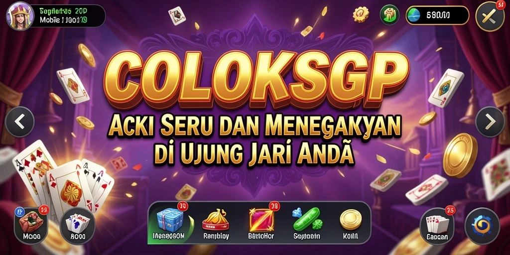 Tangkapan layar menampilkan aksi seru dalam COLOKSGP saat menghadapi musuh.