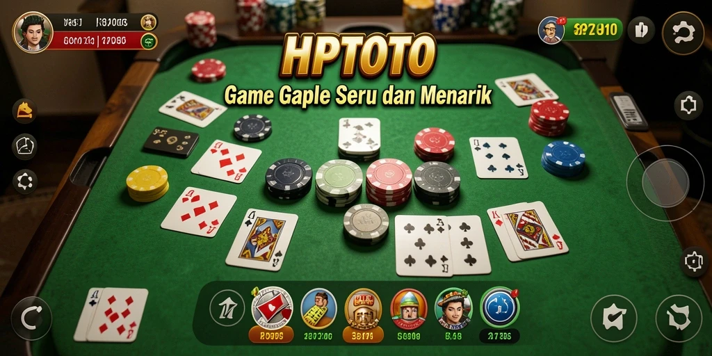 Tampilan gameplay HPTOTO yang mengasyikkan dan interaktif.