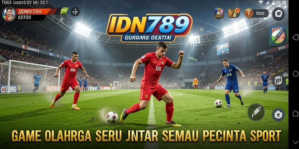 Tampilan gameplay seru di IDN789 dengan berbagai cabang olahraga.