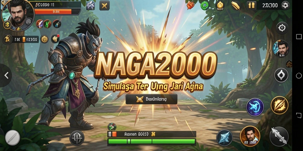 Tampilan yang memukau dari gameplay NAGA2000 yang realistis.