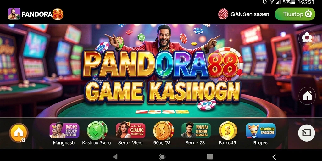 Tampilan gameplay seru di PANDORA88 yang memukau.