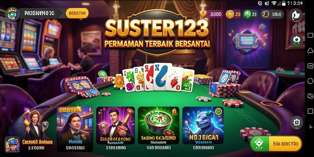 Tampilan gameplay SUSTER123 yang seru dan mengasyikkan.